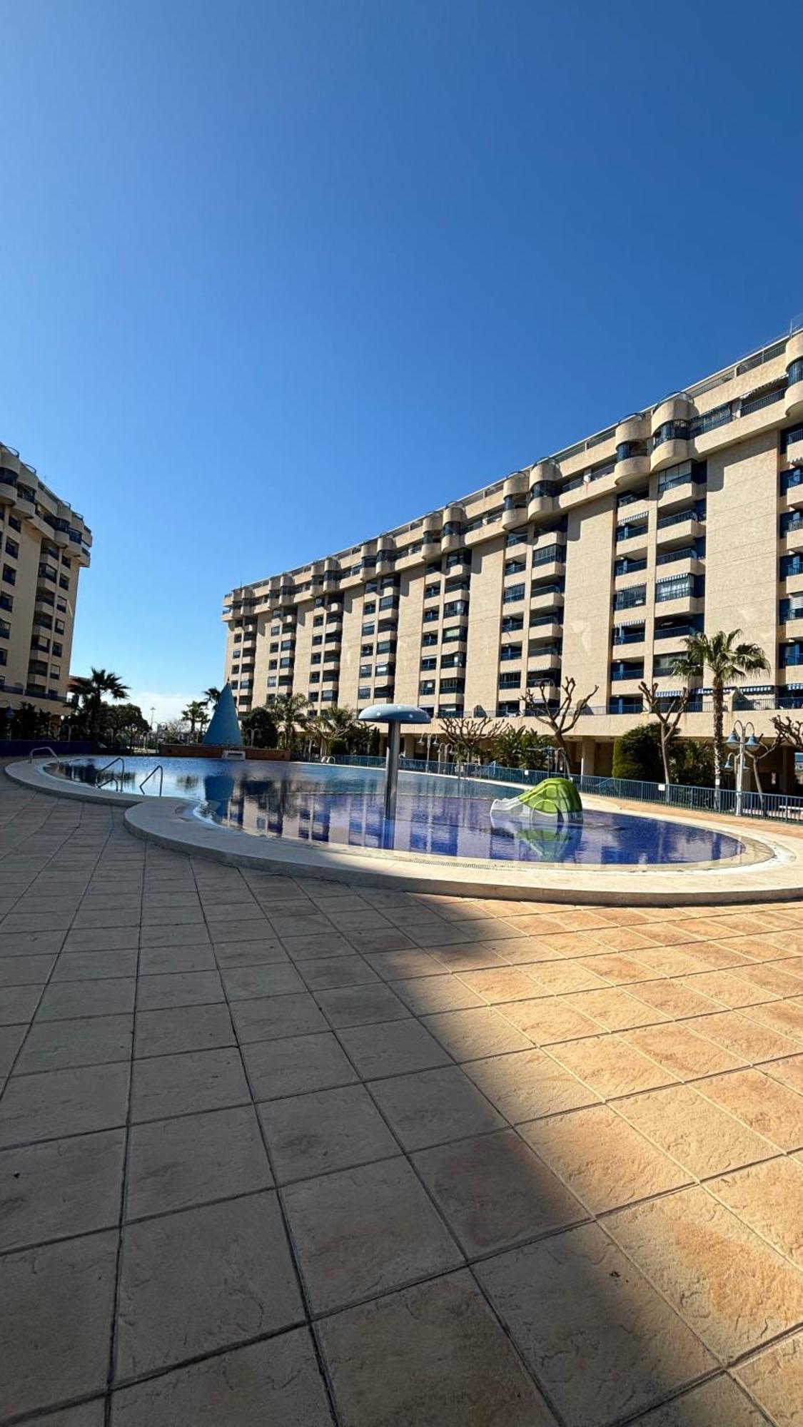 Apto. Luminoso Con Vistas En Playa De La Patacona Valencia Exterior foto